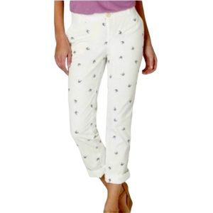 Anthropologie Embroidered Bird Pants - Daughters of the Liberation